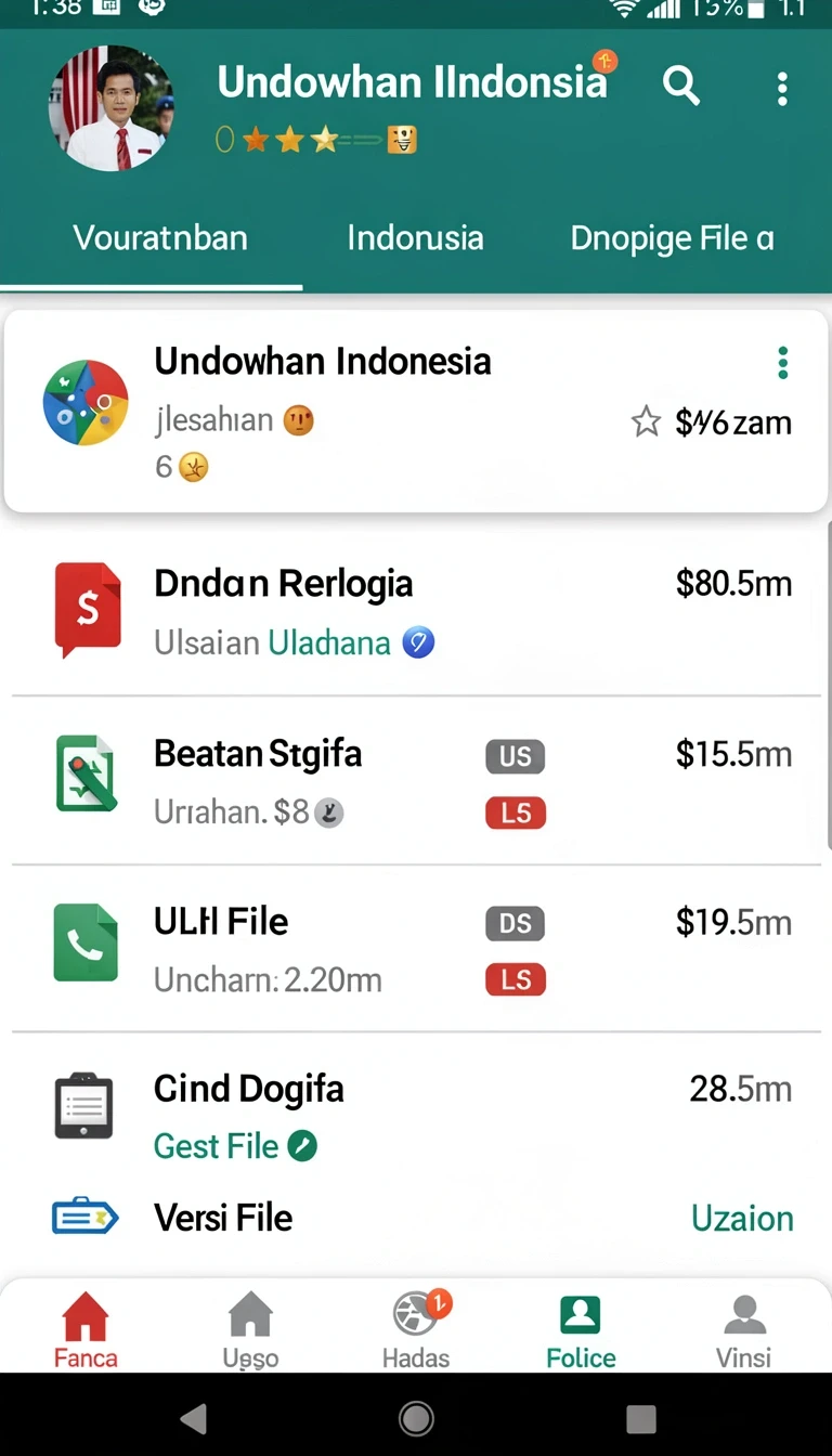 Tampilan utama aplikasi pphoki Terbaru: Download APK Resmi dan Aman yang intuitif dan efisien.