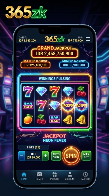 Tampilan utama aplikasi Aplikasi cv777 Resmi dan Terpercaya di Android yang intuitif dan efisien.
