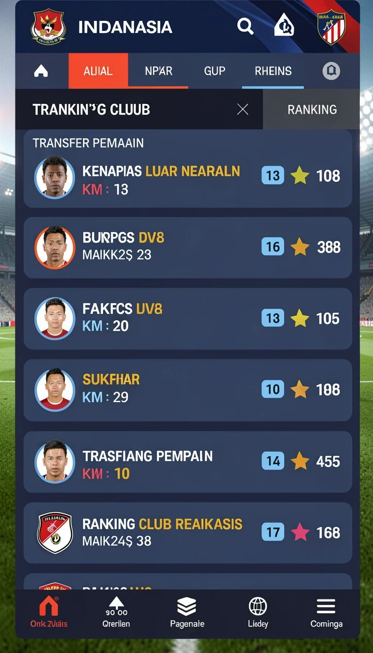 Tampilan utama aplikasi Aplikasi 55five Resmi dan Terpercaya di Android yang intuitif dan efisien.