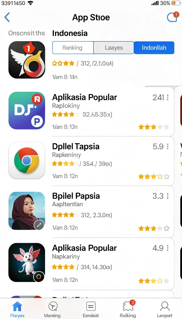 Tampilan utama aplikasi rpvip4 Terbaru: Download APK Resmi dan Aman yang intuitif dan efisien.