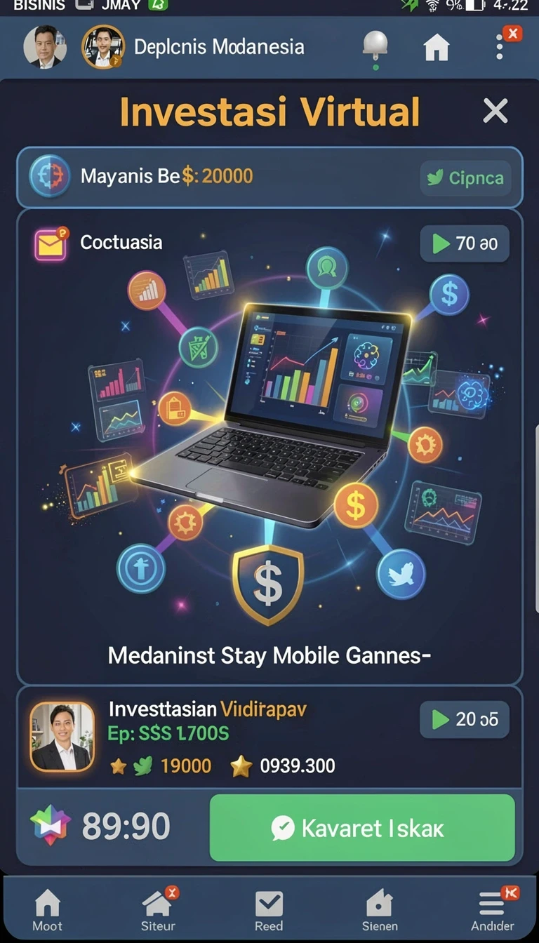 Tampilan utama aplikasi Aplikasi nusagg Resmi: Download dan Instalasi yang intuitif dan efisien.