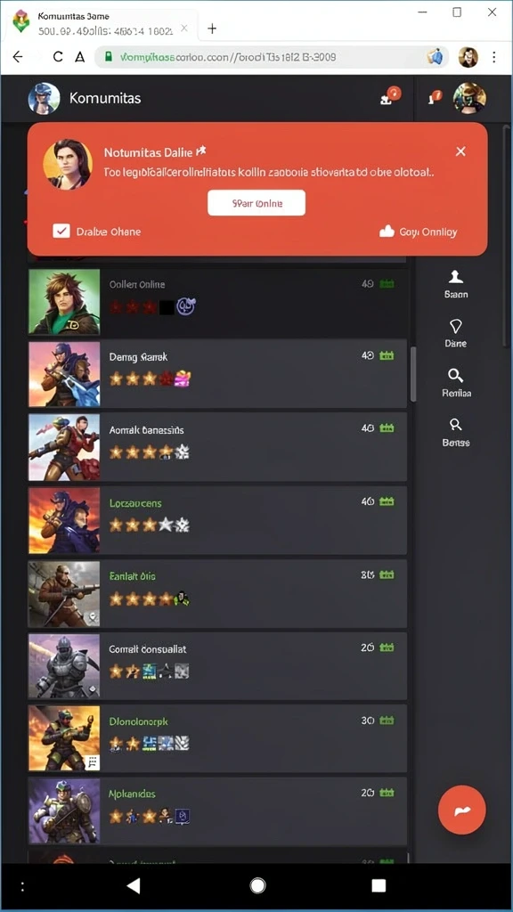 Tampilan utama aplikasi Aplikasi pp123 Resmi dan Terpercaya di Android yang intuitif dan efisien.